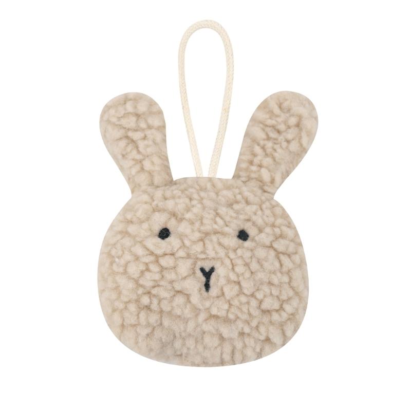 

Safe & Easy to Clean Pacifier Decorative Charm Rabbit Pacifier Holder Comfortable Fun Teether Pendant Pacifier Ornament