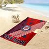 Name Custom Washington Nationals Print Beach Towel, Large Soft Quick Dry Towel for Beach Camping Swimming