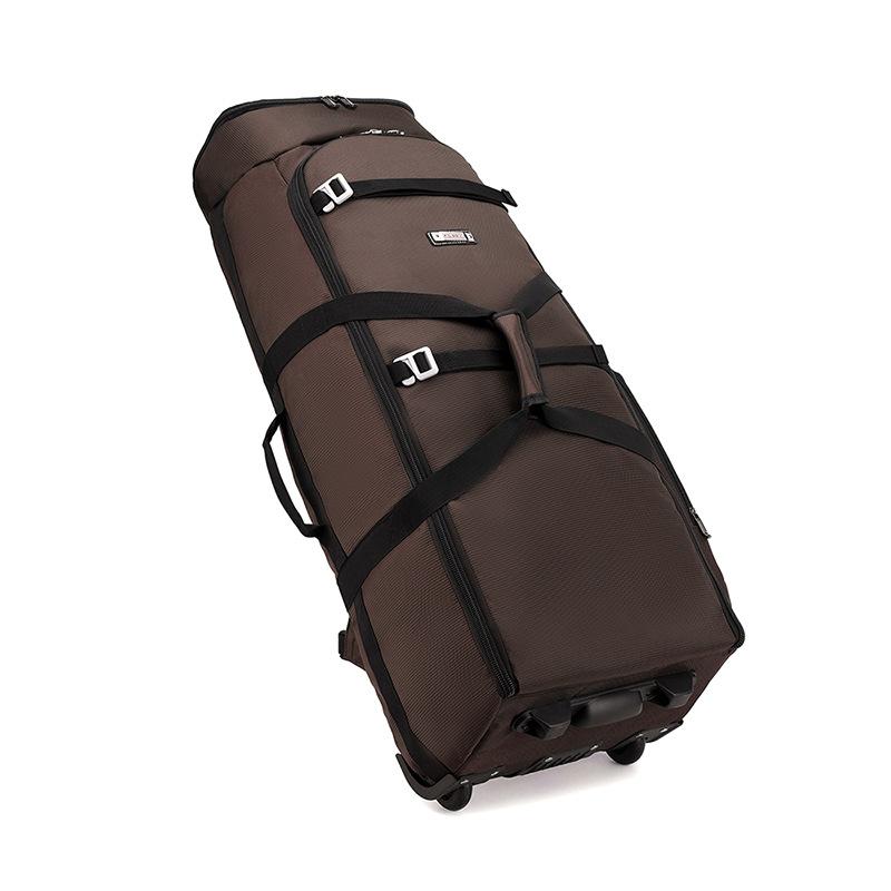 Portable Travel Bag, Tug Bag, Travel Outdoor Wheel Bag, Duffel Bag, Clothes Storage Bag, Large Shoulders Backpack