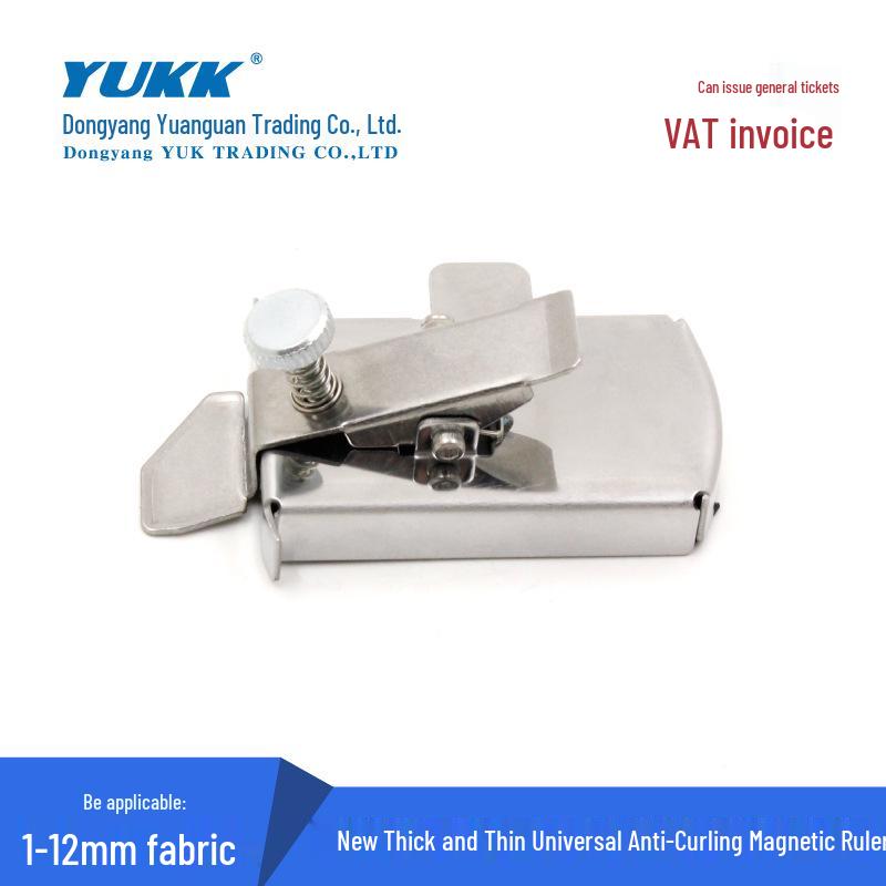 

Многофункциональная магнитная линейка против скручивания: Универсальная направляющая для шва для плоскошовных машин