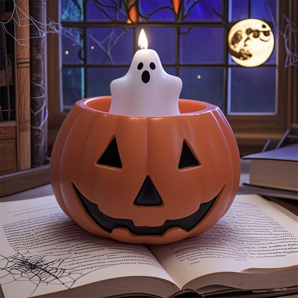 Halloween Pumpkin Candle Atmosphere Gift Holiday Candle