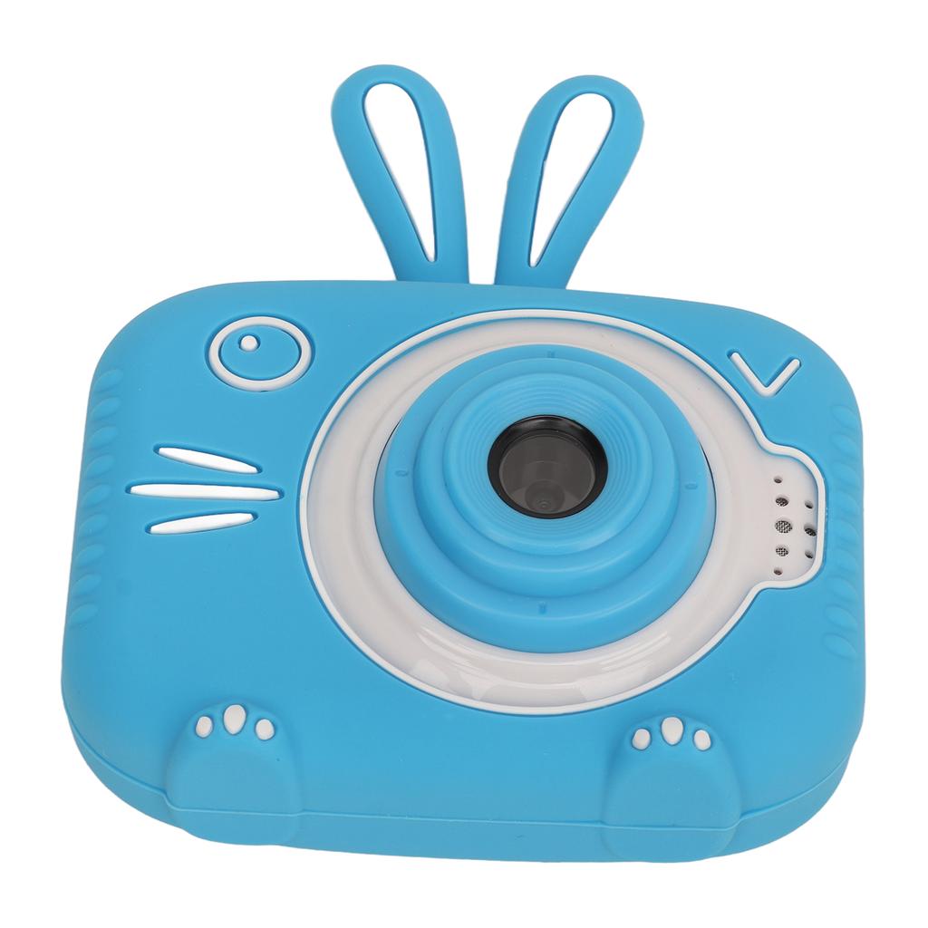 1080P Kids Digital Camera Children Camera with 2 Inch Screen for Girls Boys Toy Gift H2 Blue Rabbit