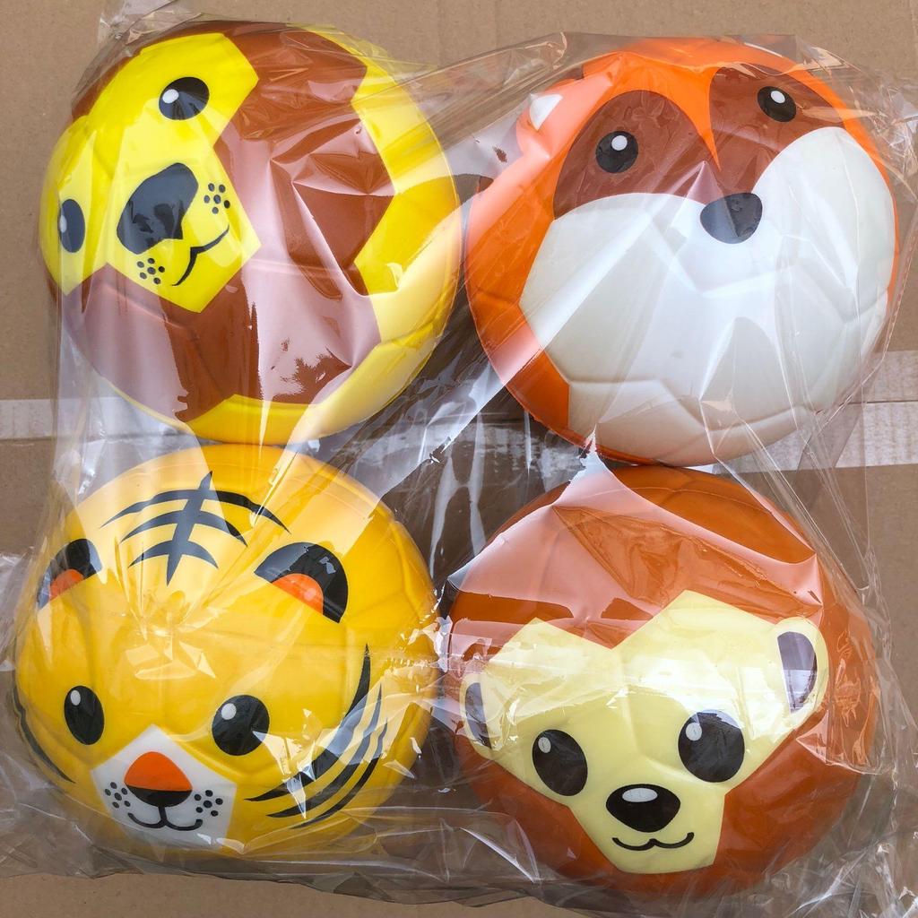 PU Soft Sponge Ball Set: 12.5cm Elastic Toy Balls for Kids - Football, Basketball, Rugby