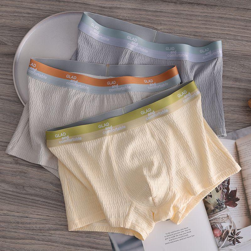 Neue Baumwollunterwäsche für Herren, Jugend-Shorts, Studenten-Boxershorts