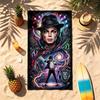 Michael Jackson (1) Tema Plaj Havlusu Kum Tutmaz Yumuşak Ve Rahat Havuz Kamp Yoga Ve Dalış İçin Uygun Bir Seyahat