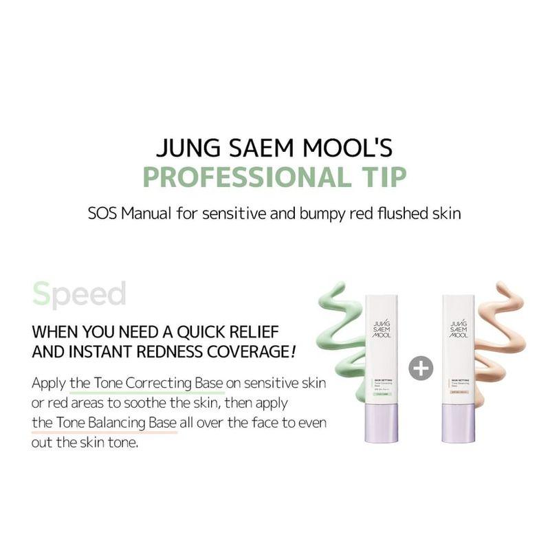 JUNG SAEM MOOL - Skin Setting Tone Correcting Base