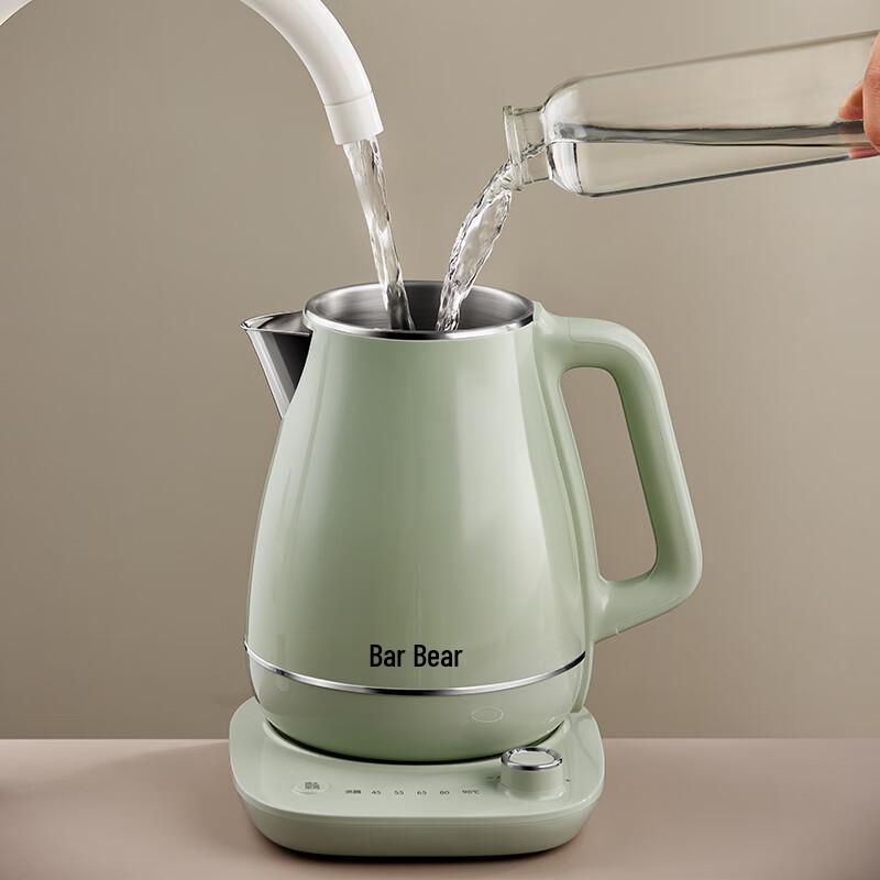 Bear ZDH-S15Y5 1.5L 316L Stainless Steel Electric Kettle with Keep Warm CN plug (adapter included)