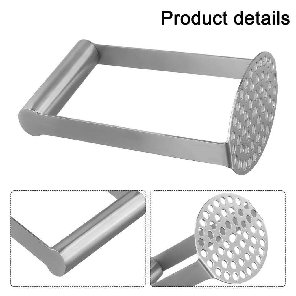 Quality Craftsmanship Stainless Steel Manual Vegetable and Potato Masher