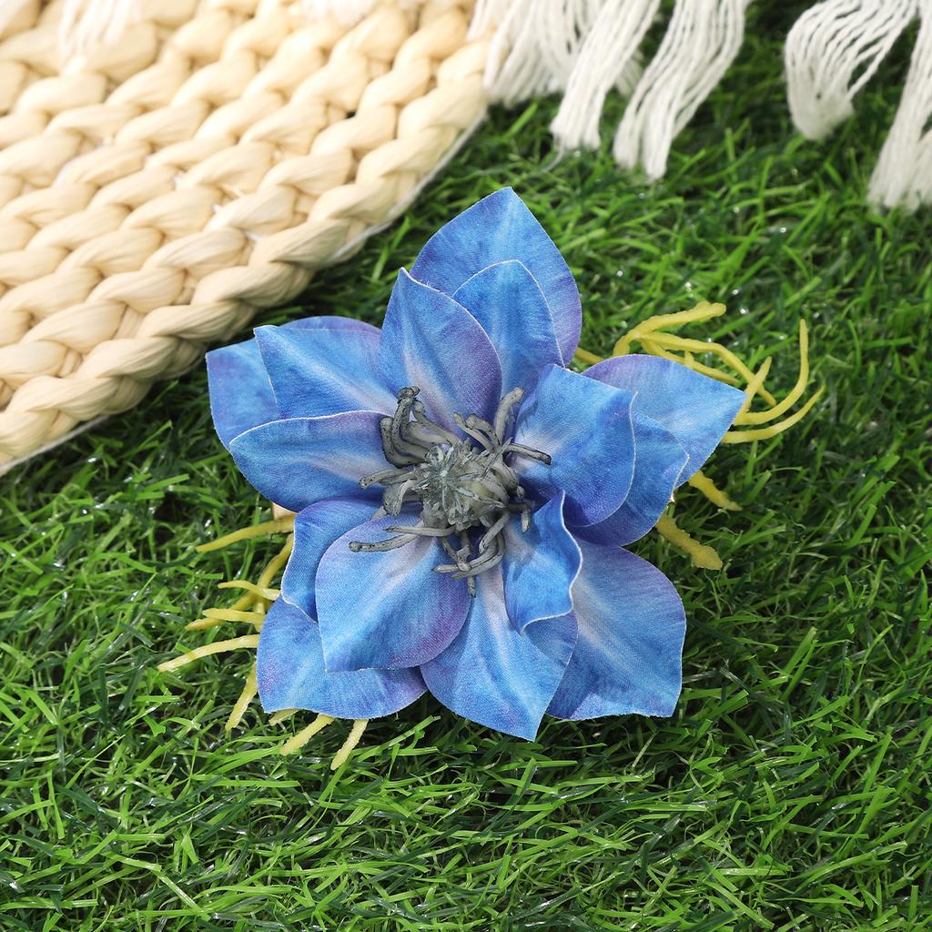 AWAYTR Artificial Beauty Peony Duckbill Hairpin Floral Hair Clips Valentine Headwear Girl Hair Accessories Festival Gift