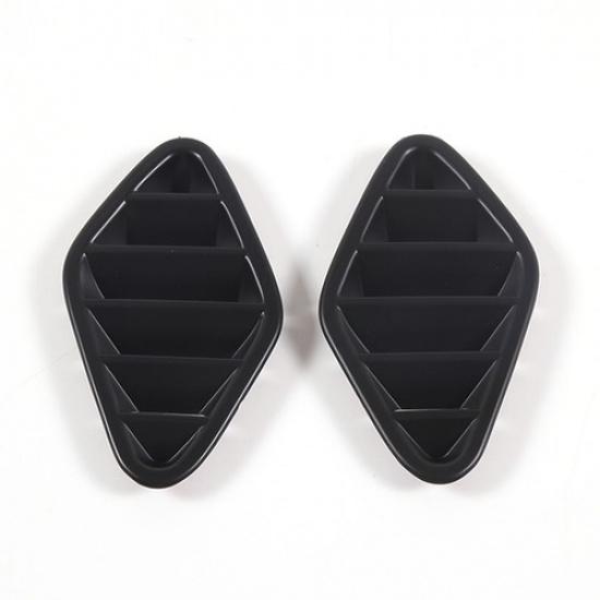 Garniture de Cache-Sortie d'aérateur de Tableau de Bord Noir Mat Pour Jaguar F-TYPE 2013-2024