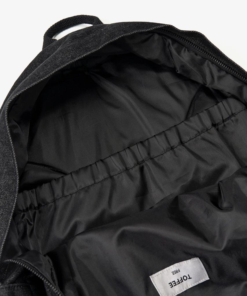 Toffee Denim Backpack (Black)