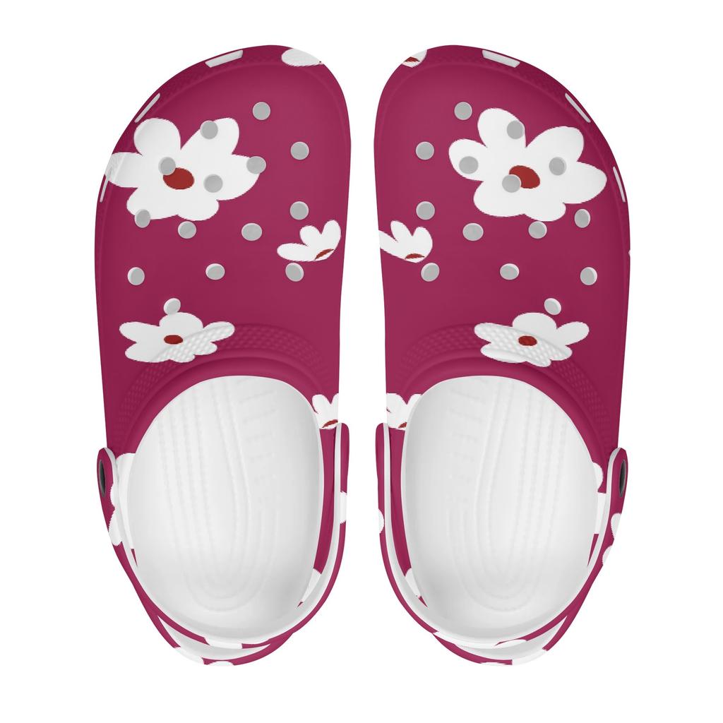 Fashion Printed EVA Clogs Women Men Ventilated Breathable Slip On Summer Sandals Casual Shoes Soft Sole Daily Walking Leisure Wear