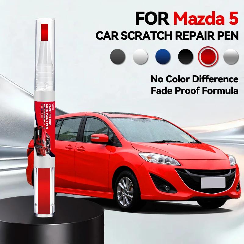 

2026 Hot Car Accessories For Mazda 5 Paint Repair Pen Touch Up Scratch Remover DIY Auto Accessories White червоний