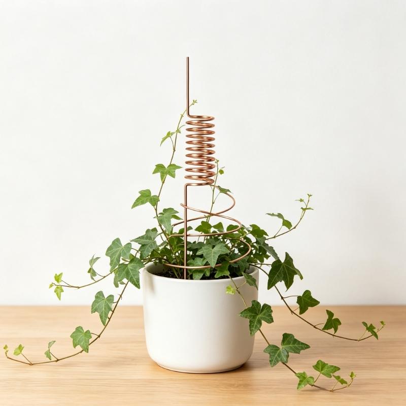 Copper Garden Stakes Coil Electroculture Antennae Plant Pile For Strong Plant And Better Nutrient Uptaking