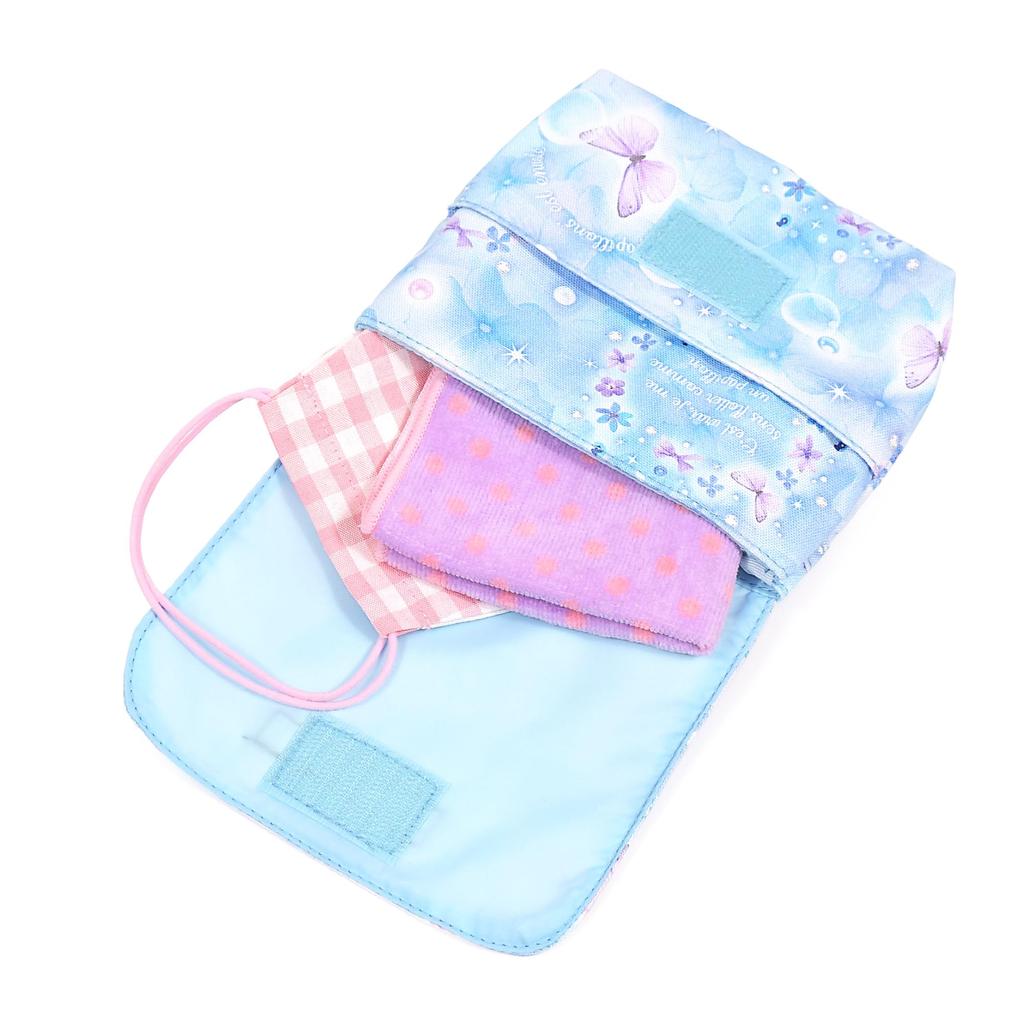 COLORFUL CANDY STYLE Portable Moonlight Butterfly Set of Cute Attached Portable Pocket Waist N6022513 [Large Type] Pockets/Attached Pockets, Design,