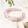 Satin Breite Stirnbänder für Damen Elegante Einfarbige Haarreifen Haarreifen Waschen Gesicht Kopfbedeckung Haarbänder Haar Accessoires Kopfschmuck