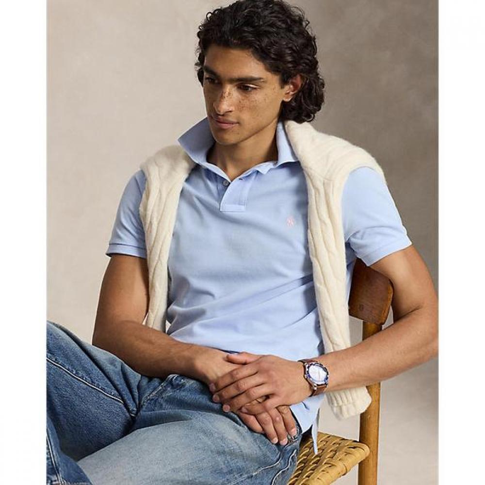 Polo Ralph Lauren Men Custom Slim Fit Mesh Polo Mnpokni1n824140400 S