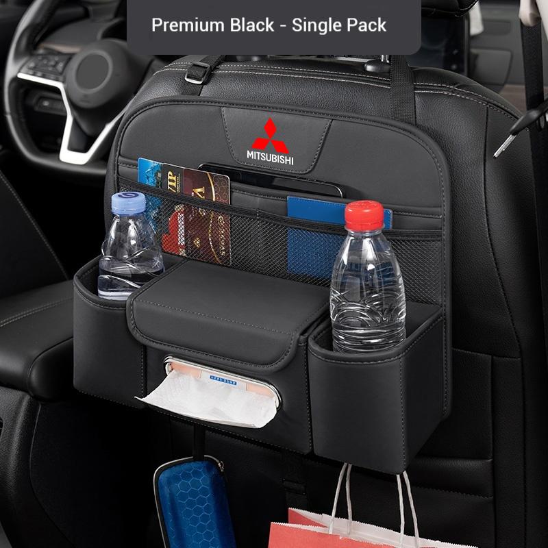 

For Mitsubishi Outlander Triton Colt Lancer EX Evolution X Pajero L200 Car Seat Organizer Backseat Large Capacity Storage Bag