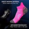5 Pack Women's Compression Socks with Breathable Arch Support and Low-Cut Design, Suitable for Running and Casual Wear