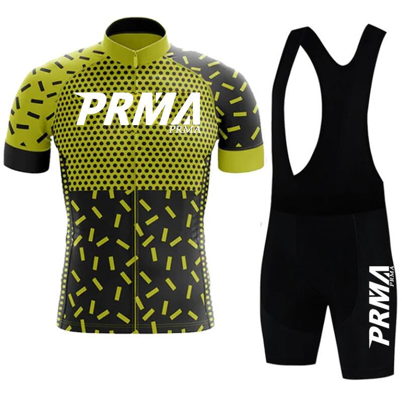 Summer Cycling Jersey, Short-sleeve Set, Men's Overalls, Road Cycling Race Uniform
