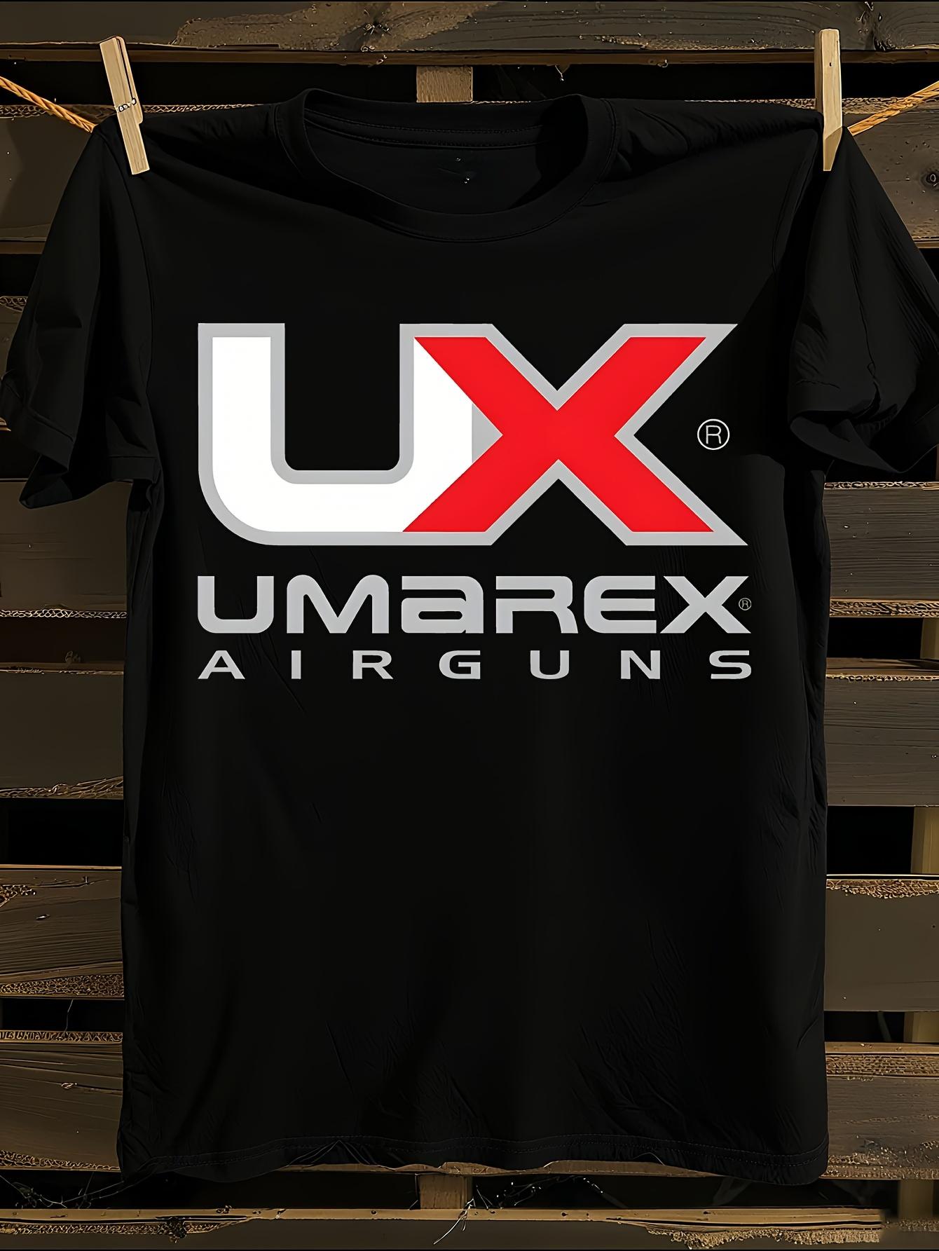 Большой размер UX Umarex Пневматические винтовки Пневматическое оружие Логотип Футболка XL