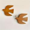 Handcrafted Wood Swallow Wall Hanging Plaque Bird Sculpture Ornament For Living Room Bedroom And Office Decoration Gift