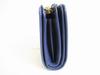Authentic PRADA Saffiano Blue Leather Bifold Wallet Compact Wallet #8777  Open Box