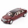 1:24 Toy Car S650 Limousine Diecast Metal Model Car New Black Toy Car