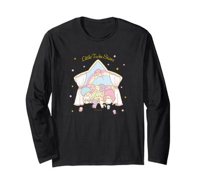 Little Twin Stars Window Long Sleeve T-Shirt