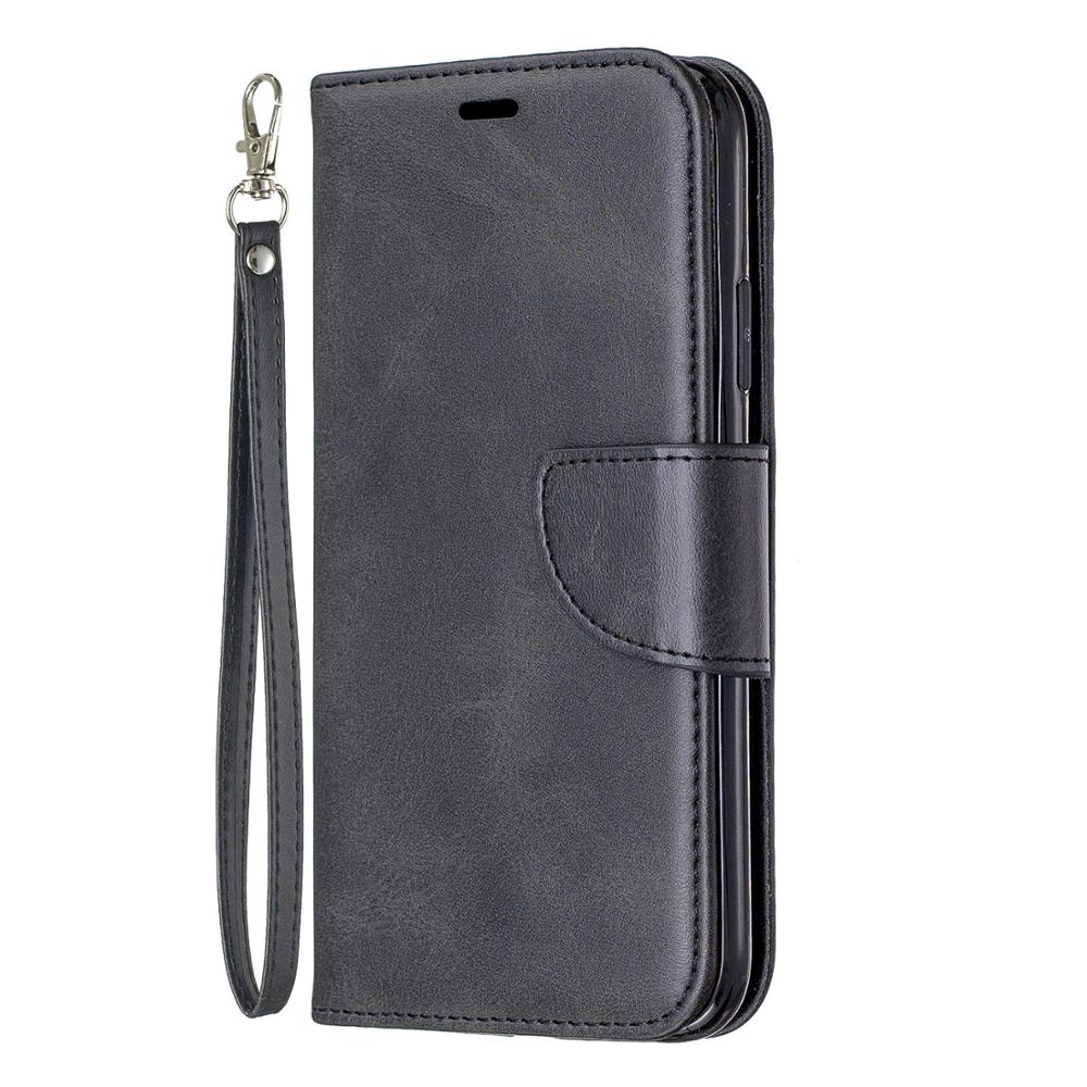 Etui z klapką ze skóry owczej PU do iPhone'a 11 Pro Max X XR XS Max Portfel Etui na portfel Książka Coque do iPhone'a 7 8 6 6S Plus 5 Funda