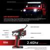 Wltoys 2428 1:24 RC Car 2.4G With LED Lights 4WD Off Road Vehicle Model Remote Control Mechanical Truck For Children Toy Gift