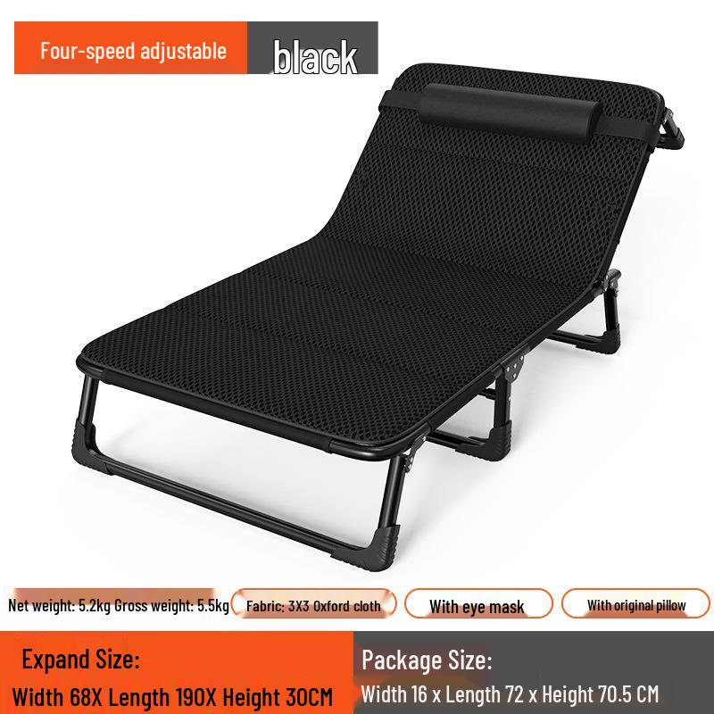 Portable Recliner Camping & Office Nap Bed