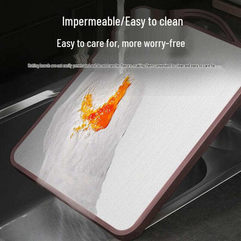 Kobach Antibacterial Stainless Steel Double-Sided Chopping Board