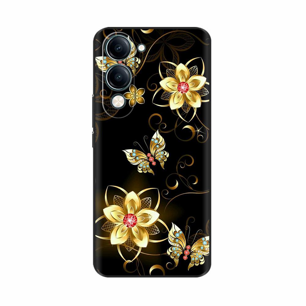 For Vivo Y19 Case 1915 Soft TPU Luxury Cute Silicone Case Bumper Back Phone Cover Coque For Vivo Y19s 2025 Cases V2419 Fundas