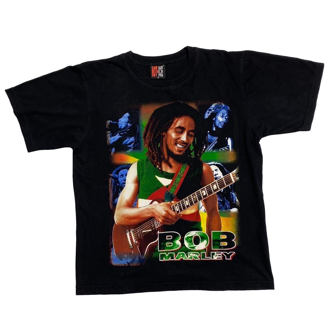 Vintage HOTICE “BOB MARLEY” Rasta Reggae Music Tribute Graphic T-shirt Medium XXL