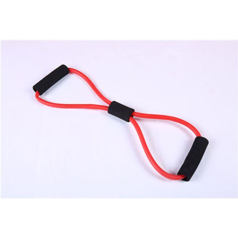 

Yoga Equipment 8 Words Chest Expander Female Latex Chest Expander Five Tubes Chest Expander Yoga Pull Rope Elastic Yoga Rope Red (30 lb)