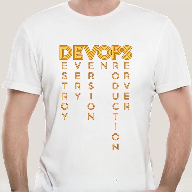 Забавная футболка для программиста DEVOPS Devops - настоящее определение DEVOPS Футболка Devops Computer Nerd Geek Programmer Саркастические рубашки XS