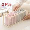 Portable 11 Compartment Collapsible Underwear Storage Box Breathable Mesh Nylon Organizer For Home Dormitory Bra Socks Traveling