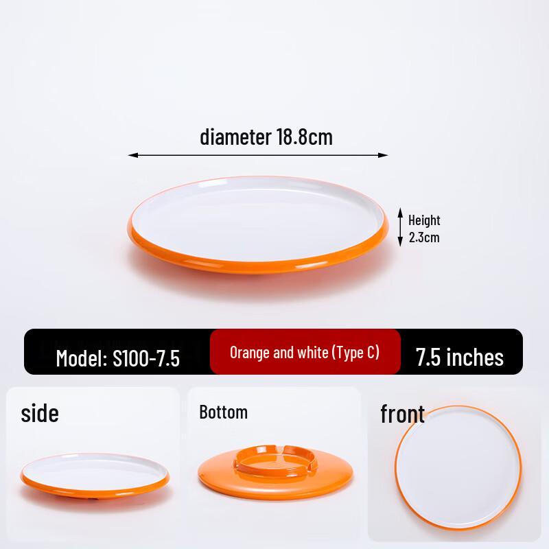 Commercial Melamine Hot Pot & BBQ Serving Plates