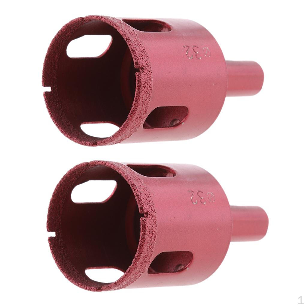 

2 шт. Инструменты для извлечения с алмазным покрытием, диапазон 32 мм, на выбор