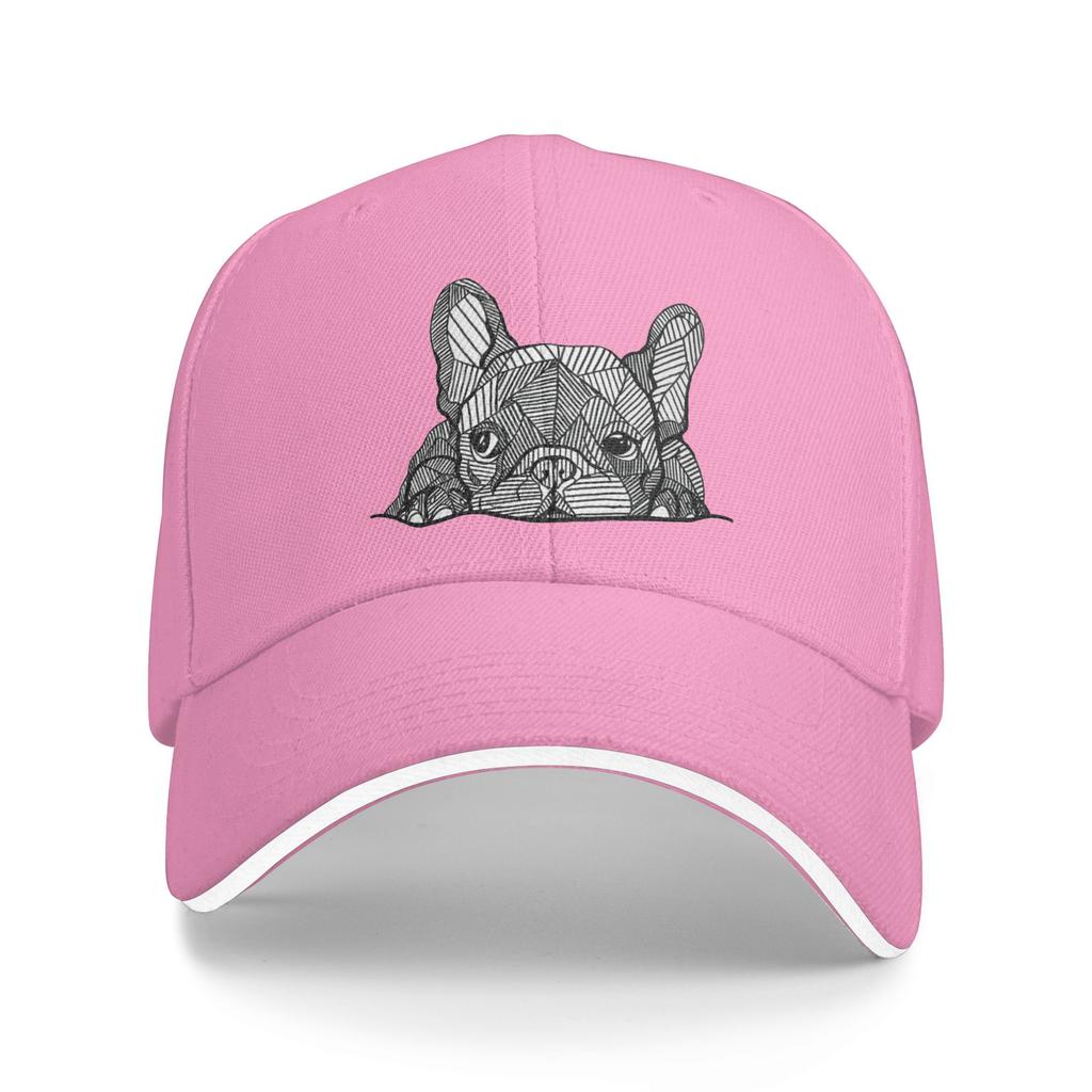 Custom Fashion French Bulldog Baseball Cap WoUnisex Unisex Adjustable Unisex Frenchie Dog Dad Hat Spring Sun Hat