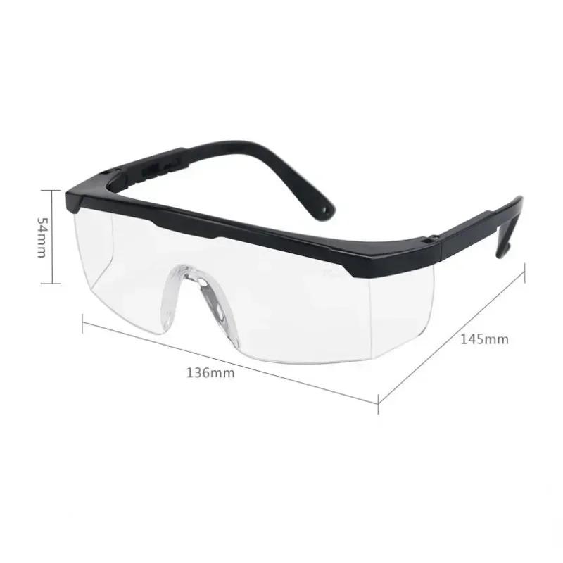 1Pcs Anti-Splash Work Safety Glasses Eye Protecting Lab Goggles Protective Industrial Wind Dust Proof Goggles Cycling Glasses