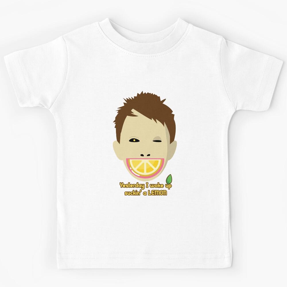 radiohead, kid a, yesterday I woke up sucking a lemon Kids T-Shirt 170