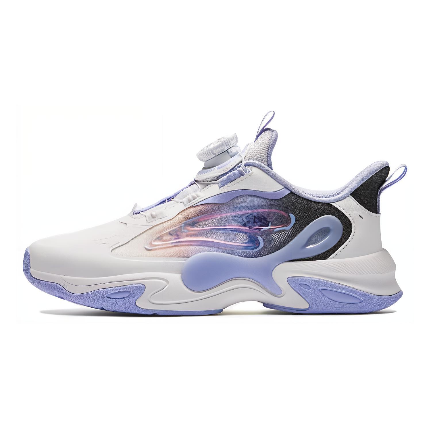 

Anta Kids Butterfly Wing Non-Slip Low-Top Running Shoes Kids sneaker Blue White Black 322428807-3 36