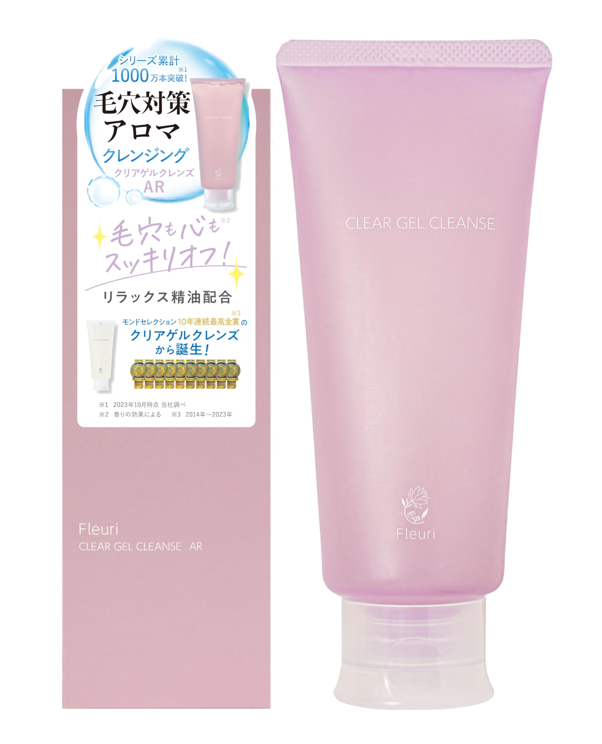 

Fururi Clear Gel Cleanse AR Очищающий гель для снятия макияжа с ароматом Pore Care, который нежно удаляет ваш макияж и 150 мл [x Off-time soul]