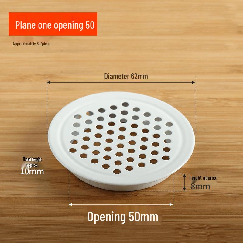 Stainless Steel Round Mesh Vent Cover for Cabinet or Wardrobe