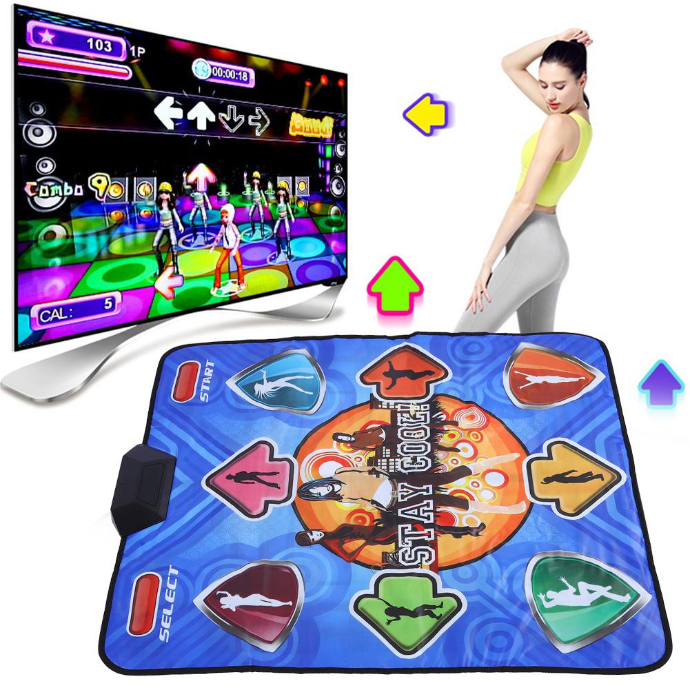 High Definition Dance Mat Pad Single Player Television Interface Computer Dual Purpose Somatosensory Game Dancing