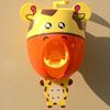 Cartoon Toothpaste Dispenser Strong Suction Sucker Bathroom Accessories Set Toothbrush Holder Automatic Tooth Brush Holder Child