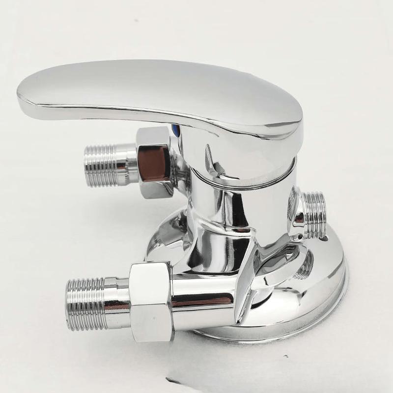 TLXT Wall-Mounted Shower Faucet with Mixer