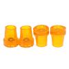 4 Pieces 22mm Durable Rubber Anti-Slid Heavy Duty Canes Replacement Tips for Walking Stick Crutches End